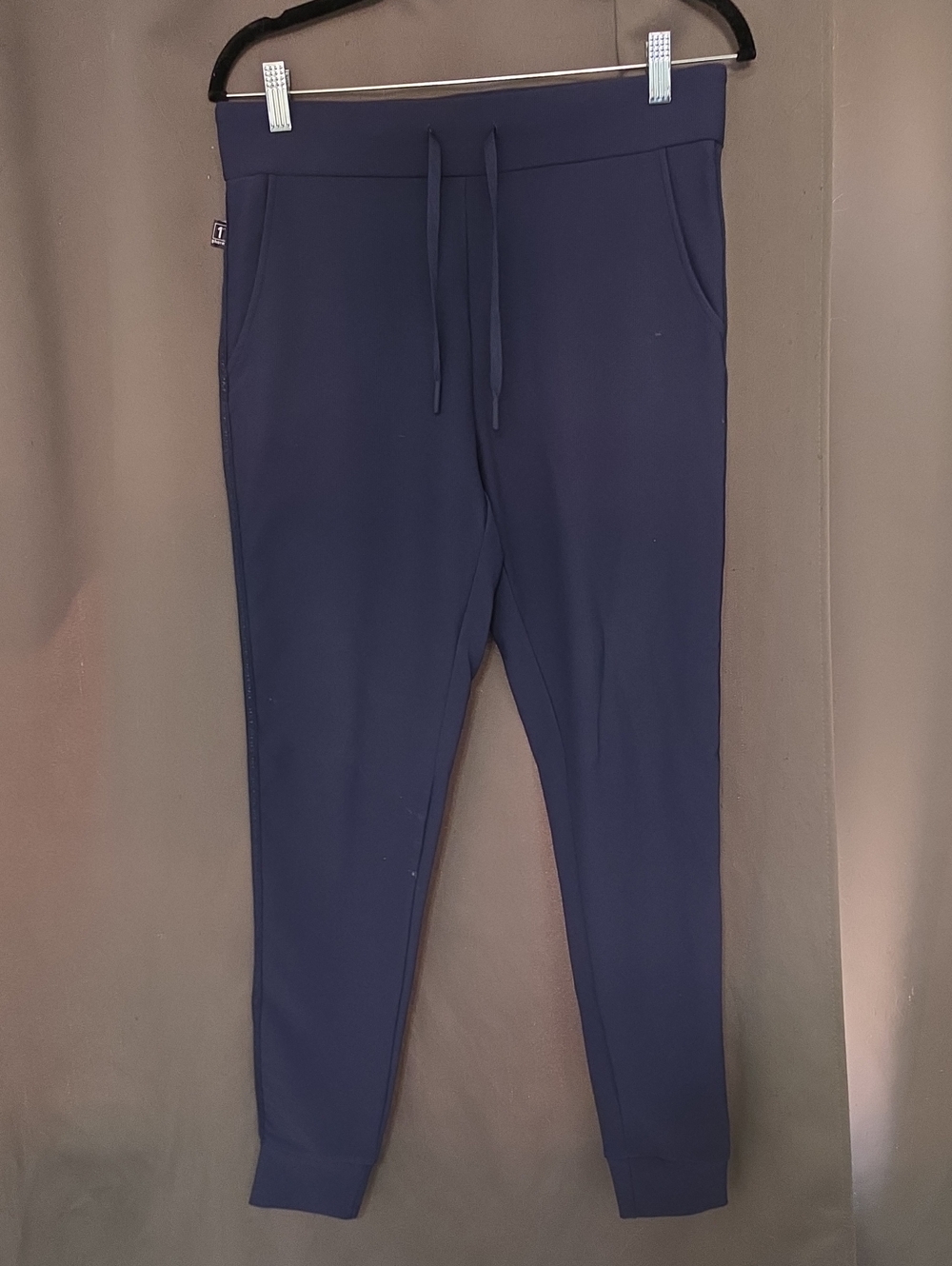 Women's Navy Drawstring Jogger Pants